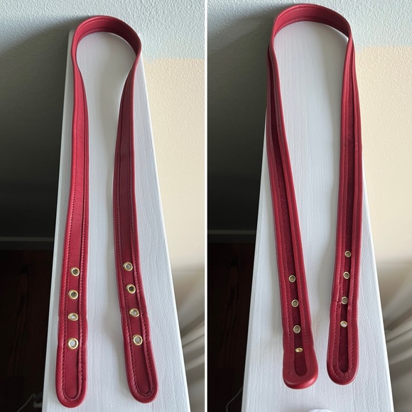 Vintage Coach Legacy Studio Flap Medium w/ Hang Tag - Style 9145 - Red - Picture 12 of 15